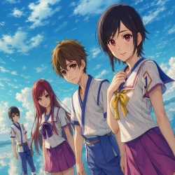 Из Нового света — постер аниме