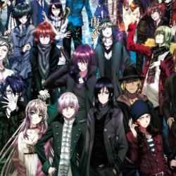 К: Пропавшие короли — постер аниме