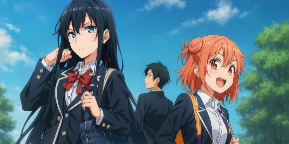 Как и ожидал, моя школьная романтическая жизнь не удалась [ТВ-1] — баннер