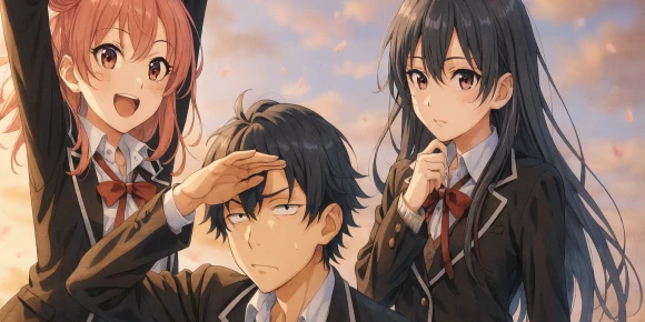 Как и ожидалось, моя школьная романтическая жизнь не удалась OVA-2 — баннер