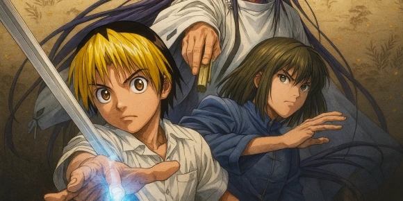 Хикару и го [ТВ] — баннер