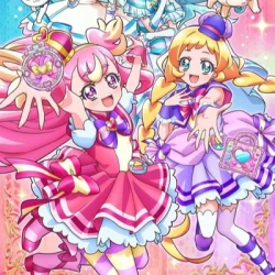 Хорошенькое лекарство: Девочки-волшебницы. Фильм — постер аниме