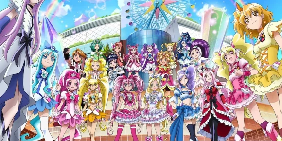 Хорошенькое лекарство: Достигни будущего. Радужный цветок, соединяющий миры! — баннер