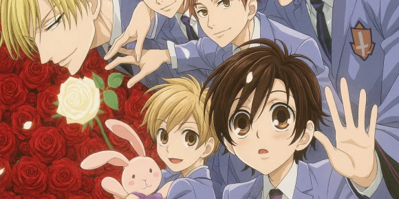 Хост-клуб Оранской школы — баннер