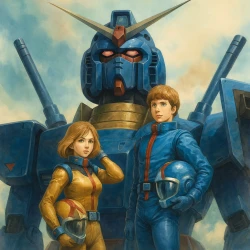 Мобильный воин Гандам — постер аниме