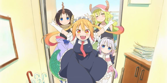 Кобаяси и её горничная-дракон 2: Японское гостеприимство — Присутствие дракона — баннер