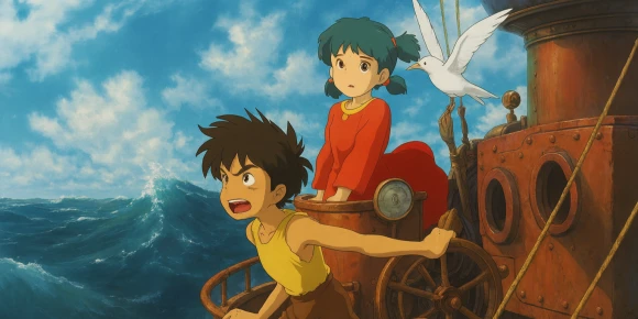 Конан - мальчик из будущего — баннер