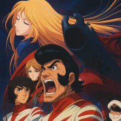 Космический крейсер Ямато OVA — постер аниме