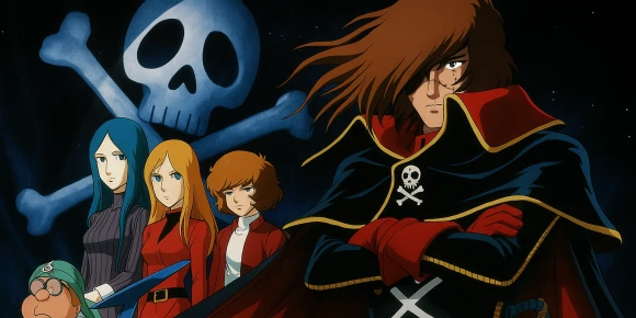 Космический пират капитан Харлок [ТВ] — баннер