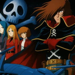 Космический пират капитан Харлок [ТВ] — постер аниме