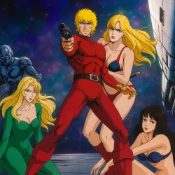 Космические приключения Кобры [ТВ-1] — постер аниме