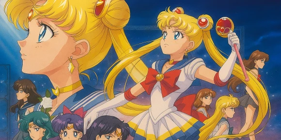 Красавица-воин Сейлор Мун Эс — баннер