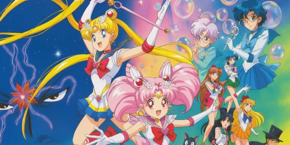 Красавица-воин Сейлор Мун Супер Эс: Иллюзия чёрной дыры снов — баннер