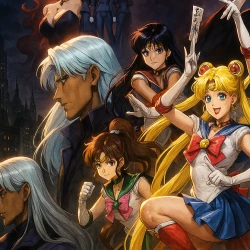 Красавица-воин Сейлор Мун [ТВ] — постер аниме