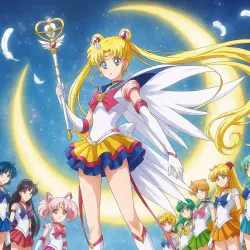 Красавица-воин Сейлор Мун: Вечность — постер аниме