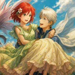 Красноволосая Белоснежка [ТВ-2] — постер аниме