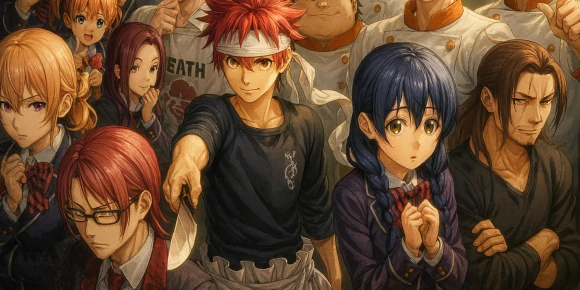 Кулинарные поединки Сомы [ТВ-1] — баннер