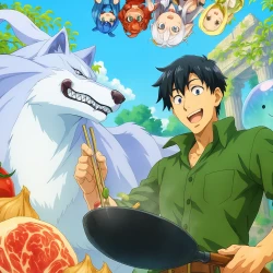 Кулинарные скитания в параллельном мире — постер аниме