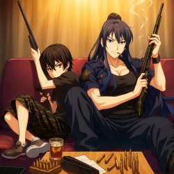 Лабиринт Грисайи — постер аниме