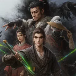 Лазурное наследие: Префектура Дуннин — постер аниме