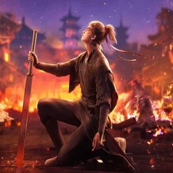 Лазурное наследие — постер аниме