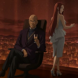 Легенда о героях Галактики (четвёртый сезон) — постер аниме