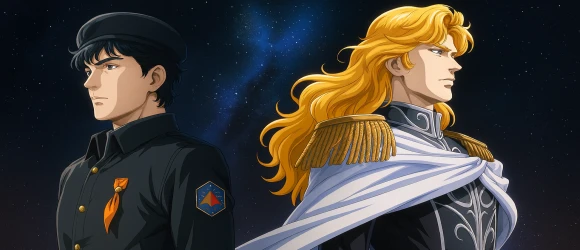 Легенда о героях Галактики OVA-1 — баннер