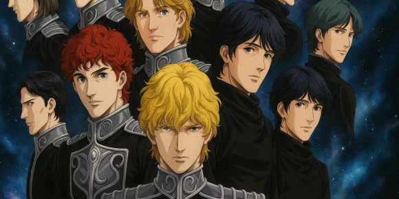 Легенда о героях Галактики OVA-3 — баннер