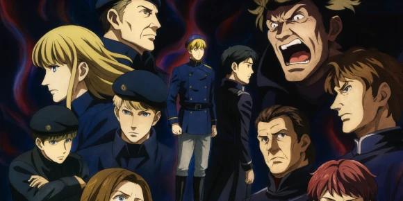 Легенда о героях Галактики (второй сезон) — баннер