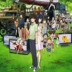 Летние войны — постер аниме