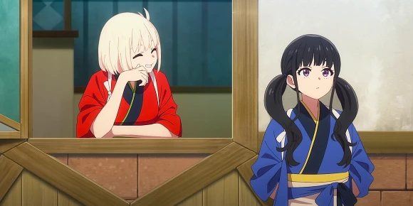 Ликорис Рикоил: Друзья — похитители времени — баннер