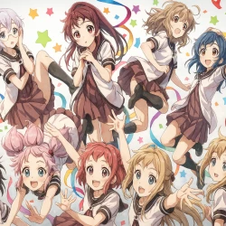 Лилии на ветру [ТВ-3] — постер аниме