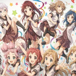 Лилии на ветру [ТВ-3] — постер аниме