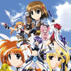 Лиричная волшебница Наноха: Искатели — постер аниме