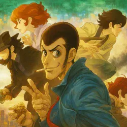 Люпен III: Часть V — постер аниме