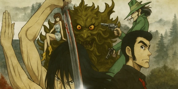 Люпен III: Кровь Гоэмона Исикавы — баннер