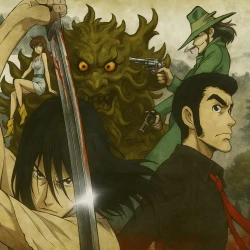 Люпен III: Кровь Гоэмона Исикавы — постер аниме