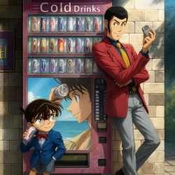 Люпен III против Детектива Конана (спэшл) — постер аниме