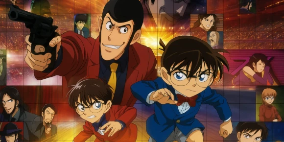 Люпен III против детектива Конана — баннер