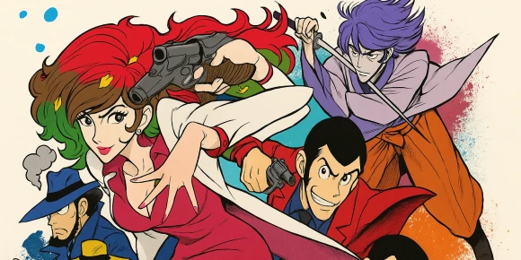 Люпен III: Женщина по имени Фудзико Минэ — баннер