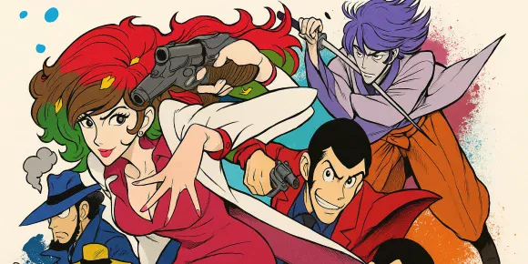 Люпен III: Женщина по имени Фудзико Минэ — баннер