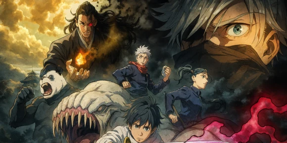 Магическая битва 0. Фильм — баннер