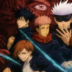 Магическая битва [ТВ-1] — постер аниме