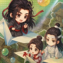 Магистр дьявольского культа: Чиби — постер аниме