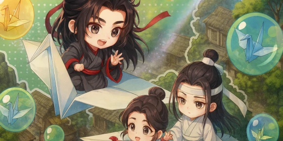 Магистр дьявольского культа: Чиби — баннер