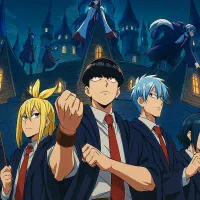 Магия и мускулы — постер аниме