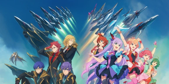 Макросс Плюс. Фильм — баннер