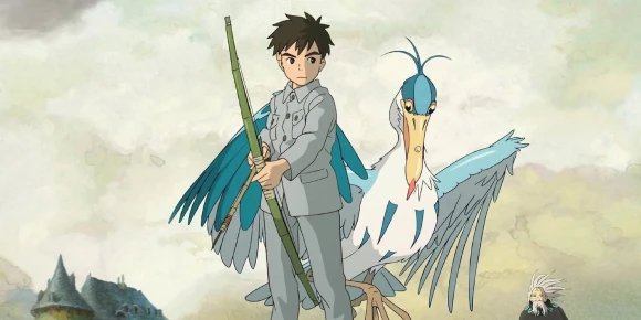 Мальчик и птица — баннер