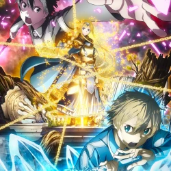 Мастера меча онлайн: Алисизация — постер аниме