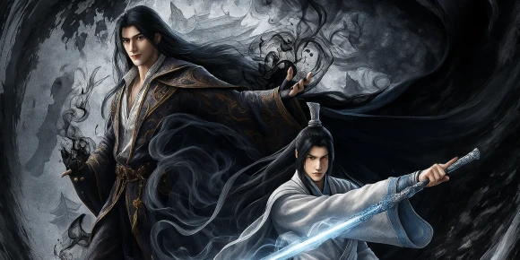 Меч сердца гор и рек — баннер